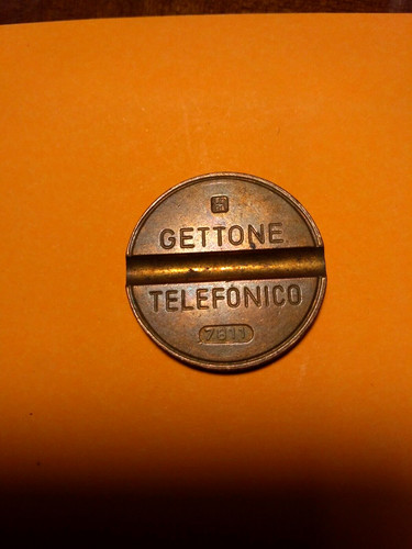 Gettone telefonico 7811 - 7811, raro