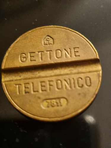Gettone telefonico 7811 cmm - telefonico,