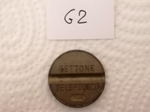 Gettone telefonico cod 7103 - gettone,