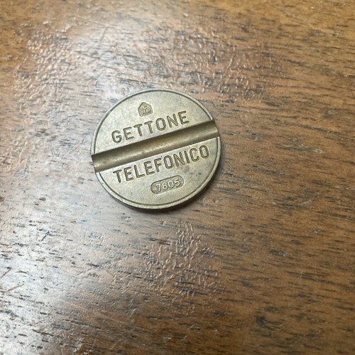 Gettone telefonico raro 7805 - gettone,