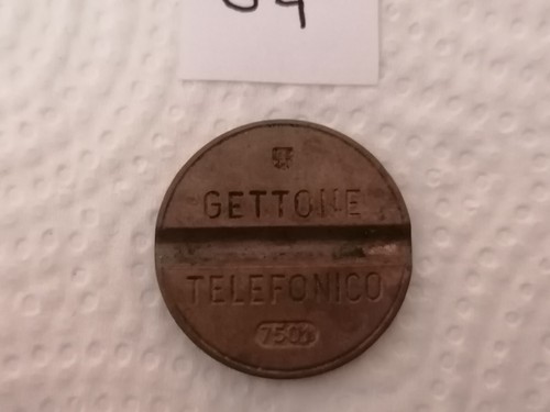 Gettone telefonico cod 7501 - telefonico, cod.