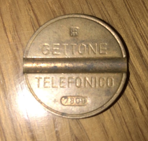 Gettone telefonico 7809 raro - telefonico,