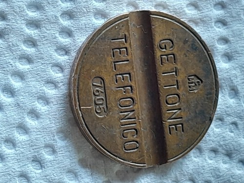 Gettone telefonico raro - gettone,