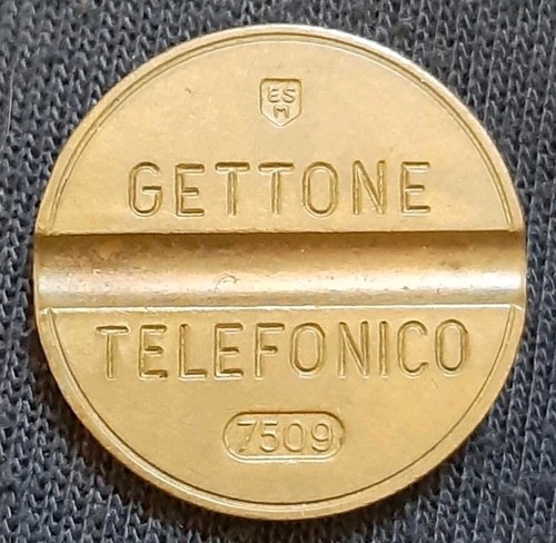 Gettone telefonico 7509 raro - 7509,