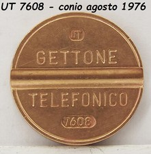 1976 GETTONE TELEFONICO UT