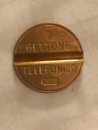 Gettone telefonico 7809 - gettone, da