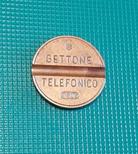 Gettone telefonico 7506 esm - telefonico, esm 