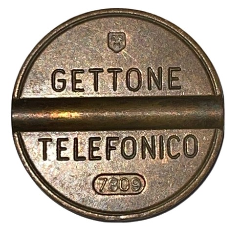Gettone telefonico 7809 - -, raro