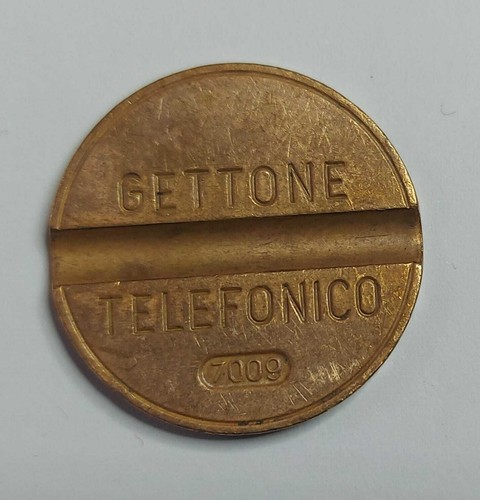 Gettone telefonico senza segno - telefonico,