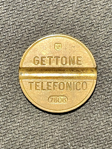 Gettone telefonico raro serie - telefonico,