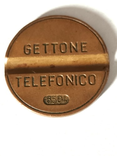 Gettone telefonico logo - gettone,