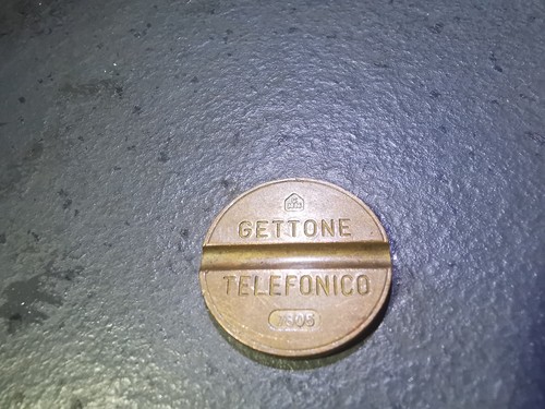 Gettone telefonico raro 7805 - gettone,