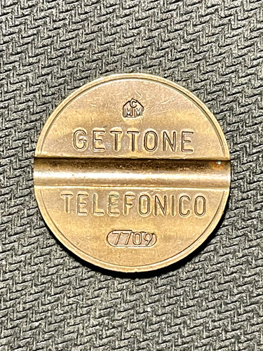 Gettone telefonico raro serie - gettone,