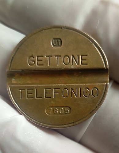 Gettone telefonico 7805 - 7805, raro
