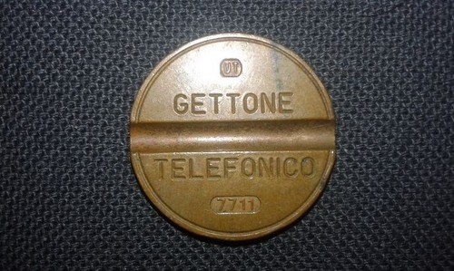 Gettone telefonico raro - gettone,