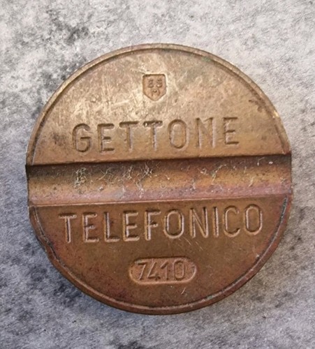 Gettone telefonico raro esm - gettone,