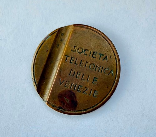 Gettone telefonico telve - gettone,