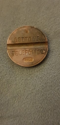 Gettone telefonico raro - gettone,
