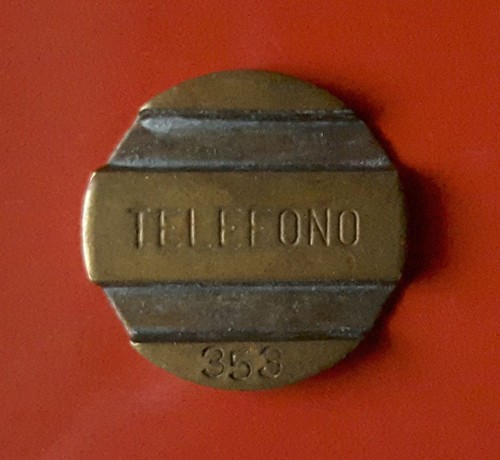 Gettone telefonico 353 - gettone,