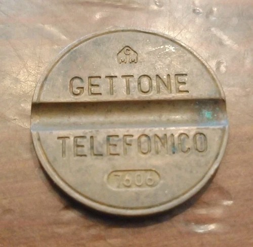Gettone telefonico italiano - telefonico,
