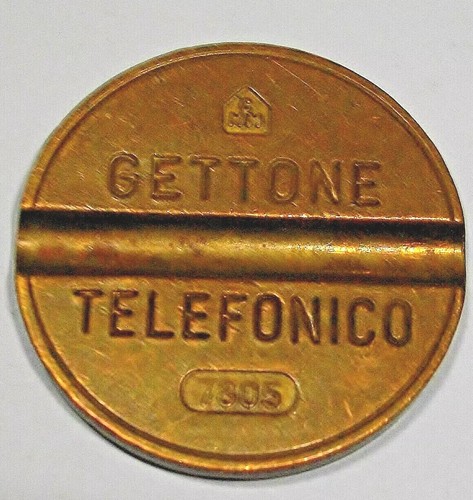 Gettone telefonico sip 7805 - gettone,