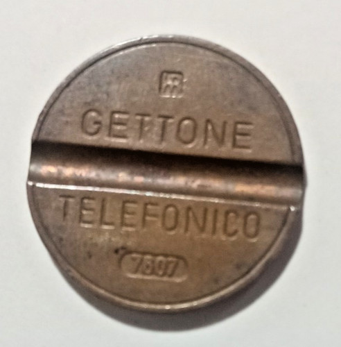 Gettone telefonico 7607 - 7607, raro