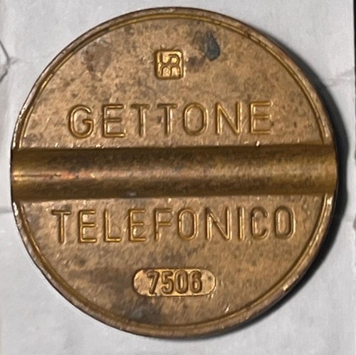 Gettone telefonico con - telefonico, segno