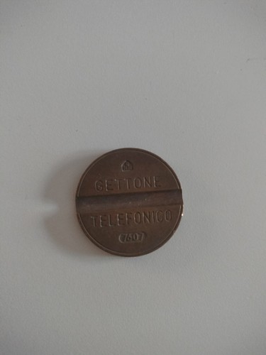 Gettone telefonico 7607 raro - ,