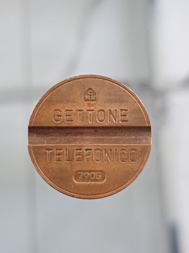 Gettone telefonico raro - gettone,