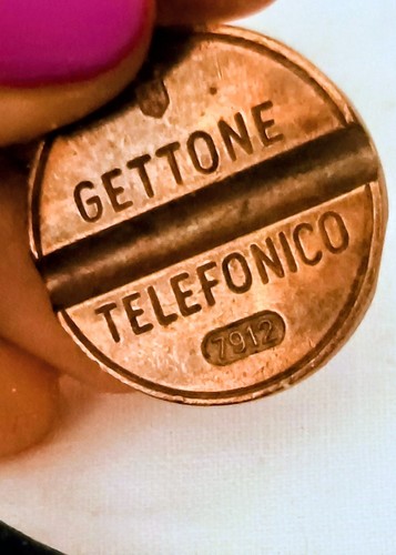 Gettone telefonico 7912 raro - , e