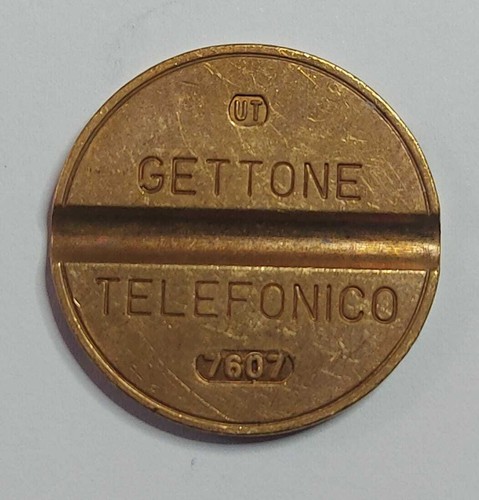 Gettone telefonico con - con, segno