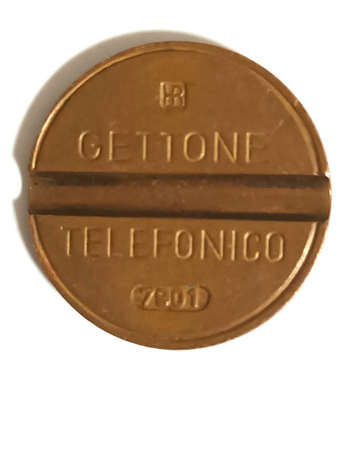 Gettone telefonico ipm 7901 - gettone,