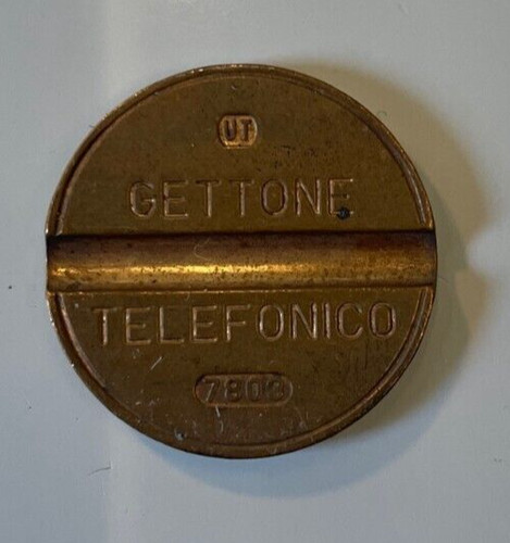 Gettone telefonico 7803 raro - telefonico,