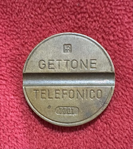 Gettone telefonico 7701 raro - gettone, :7701