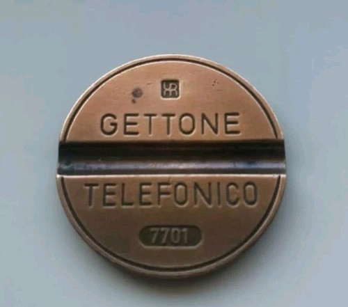 Gettone telefonico 7701 raro - 7701,