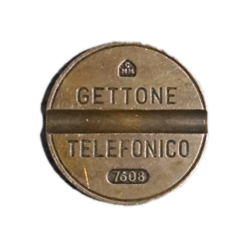 Gettone telefonico 7608 - gettone,