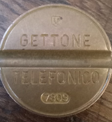 Gettone telefonico raro - , esm