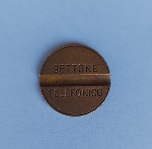 Gettone telefonico raro senza - gettone,